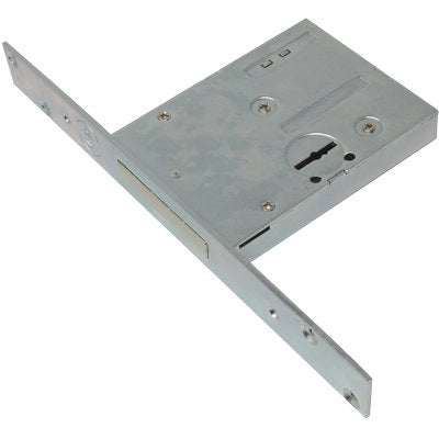 SERRATURA METALLO INFILARE Y8TD100 YALE  B.Q ZINC F.MM 25 DM M4 H.MM 82 E.MM 60