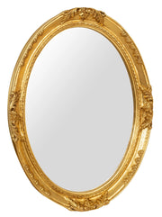 Biscottini SPECCHIERA DA PARETE IN LEGNO FINITURA FOGLIA ORO ANTICATO MADE IN ITALY