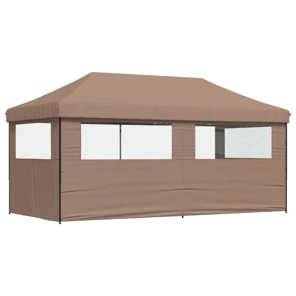 Tenda Party Marrone 292 x 580 x 315 cm Tessuto Oxford 42023658