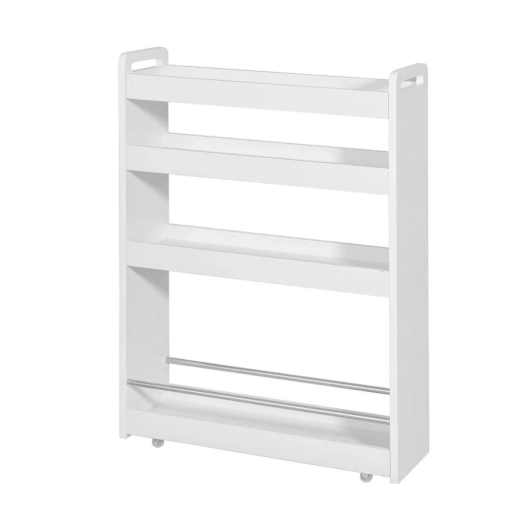 Carrellino Salvaspazio CarrelloPortaoggetti Bianco NSR01-W SoBuy