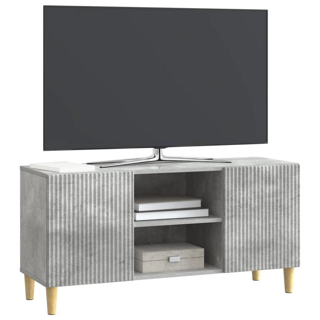 Mobile TV Grigio Cemento 102 x 34,5 x 50 cm 894698
