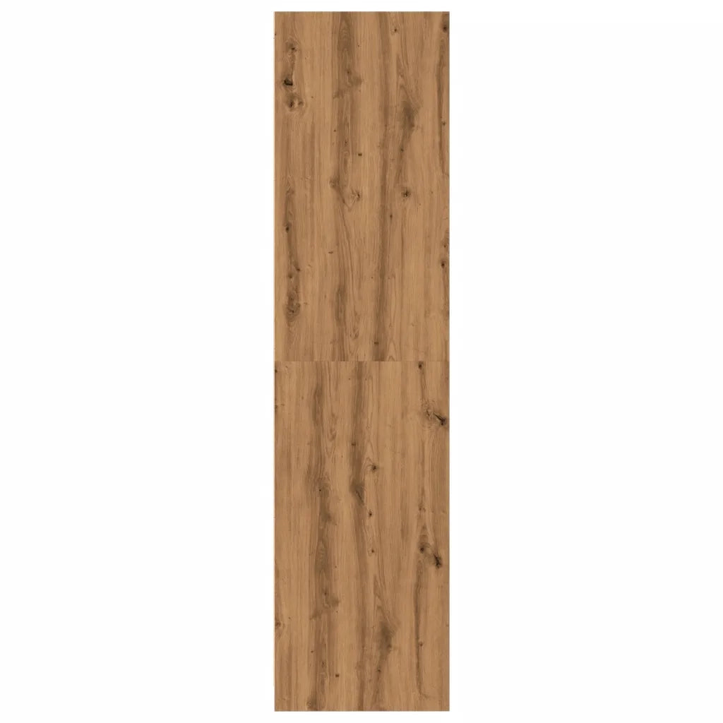 Armadio Rovere Artigianale 80x50x200 cm in Legno Multistrato CFW5945987