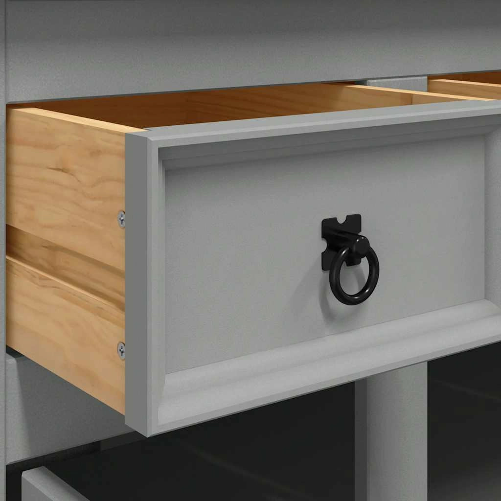 Corona 112 x 43 x 78 cm in legno massello di pino grigio 02_0031747