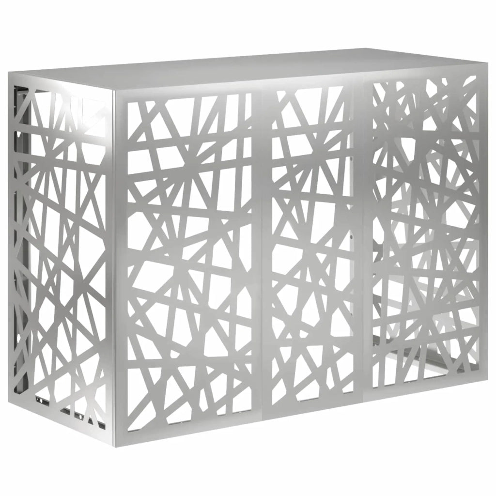 Copertura per condizionatore d'aria Argento 110 x 50 x 80 cm 8014169