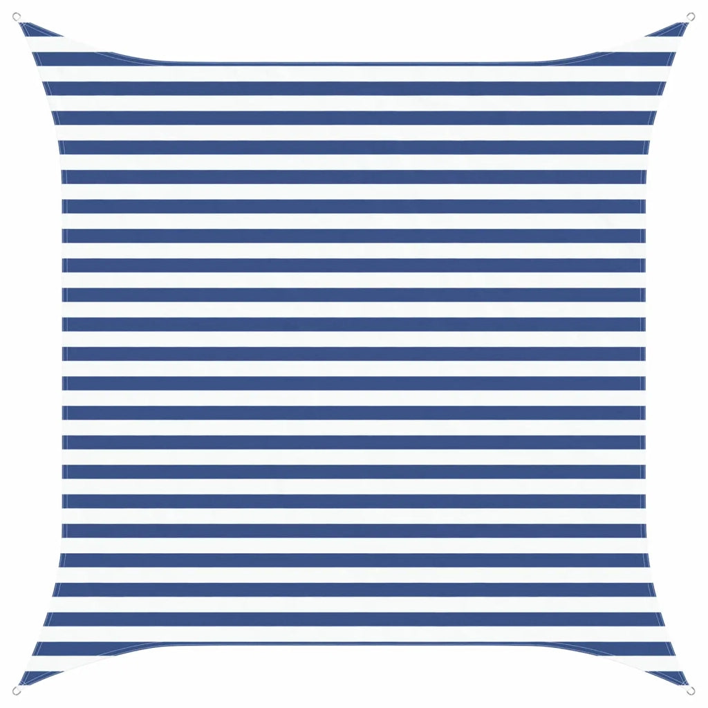 Vela da ombra solare Blu e Bianco 3 x 3 m