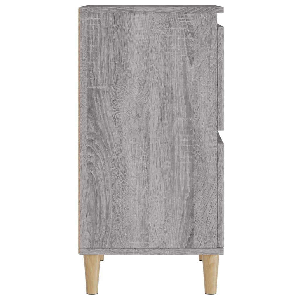 Buffet credenza cassettiera armadio mobile contenitore organizer cucina soggiorno Sonoma 60 x 35 x 70 cm legno ingegnerizzato grigio 02_0036402