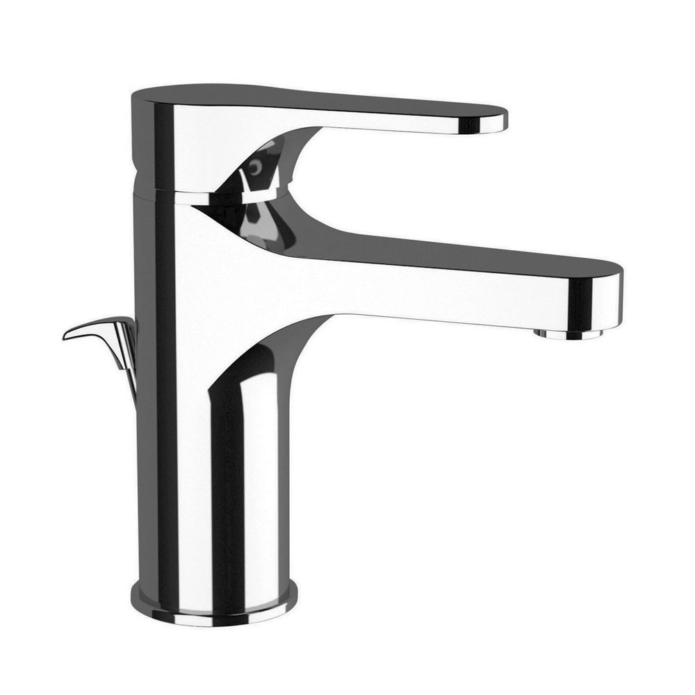 Set rubinetti lavabo, bidet e doccia esterno con kit doccetta in ottone cromo di Rubinetterie Mariani Linea Surf