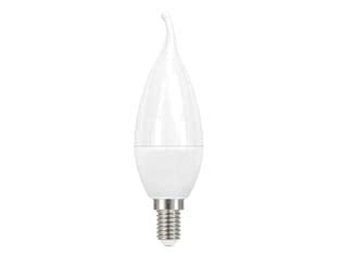 LAMPADA LED COLPO DI VENTO ONDA E14- - 6w - 3000  °K calda - 470 lm -  37x138h - 10 pezzi CENTURY