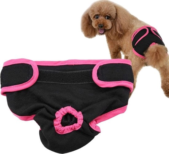Pantaloni per cani - Disponibili in diverse misure - Luiers per cani - Per incontinenza - Pantaloni fisiologici per cani - XS - Luiers per cani