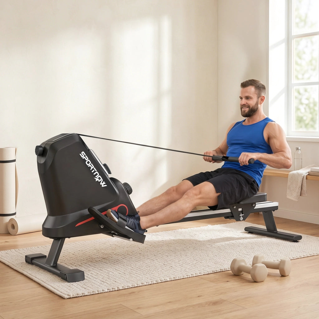 Vogatore Magnetico Silenzioso ¨C zephmum ¨C 16 Livelli di Resistenza con App e LCD Display