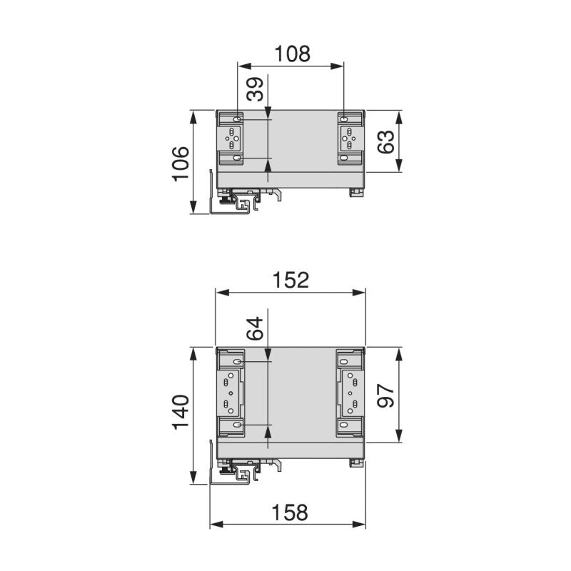 Carrello estraibile Titane con fissaggio inferiore con chiusura softt, modulo 300mm Acciaio, Grigio antracite
