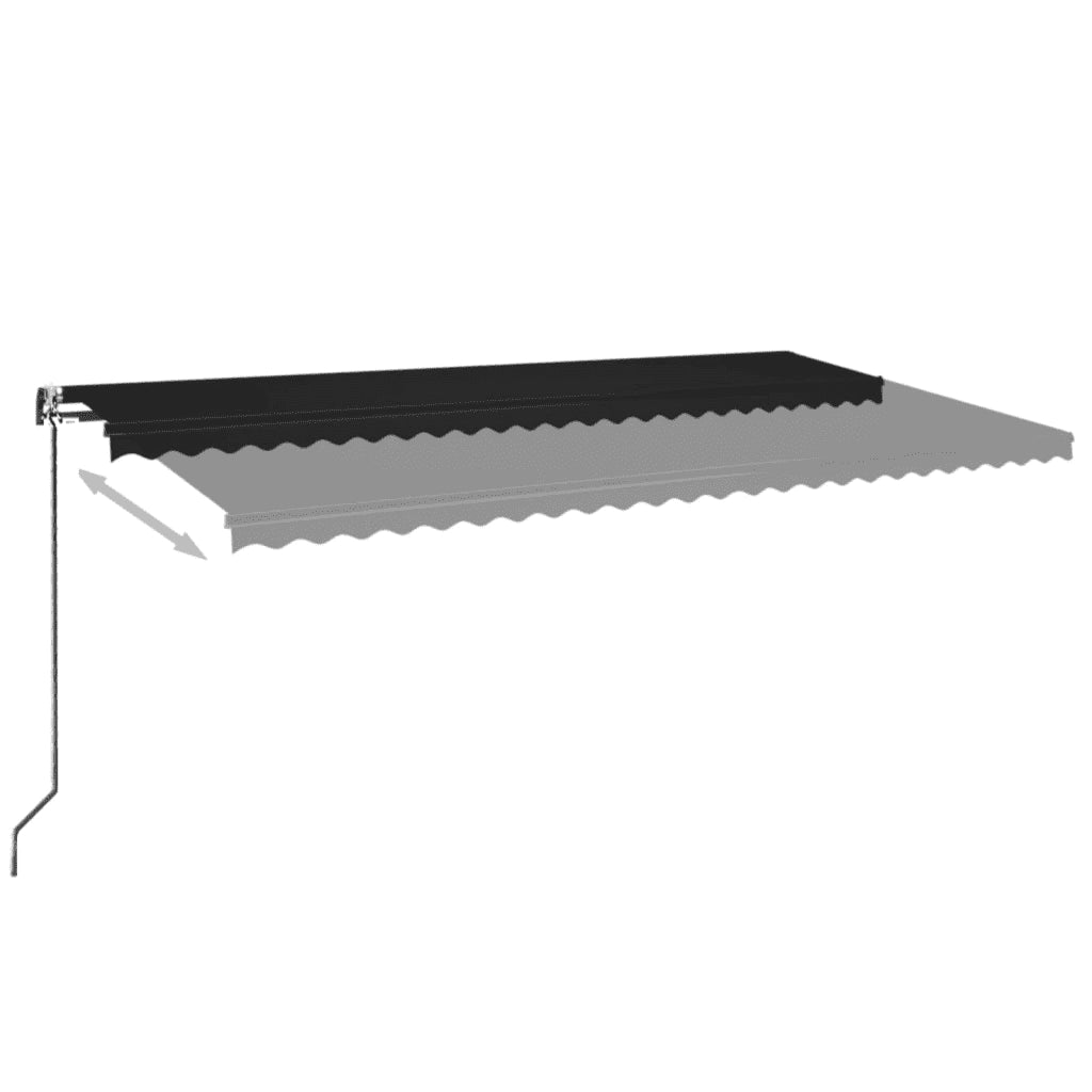Tendada Sole Retrattile Automatica 600x350 cm Antracitecod mxl 72650