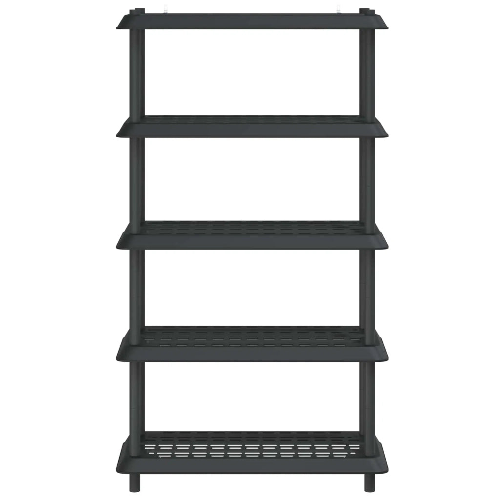Unità di scaffalatura 5 livelli 100 x 40 x 177 cm PP Antracite 8011752