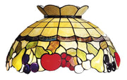 FRUIT SOLO PARALUME IN VETRO TIFFANY  D.55CM