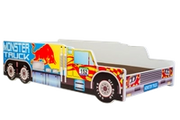 Letto-macchina per bambini 140x70 con materasso - Monster Truck