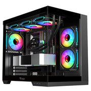 itek DARK CAVE DS Tower Nero