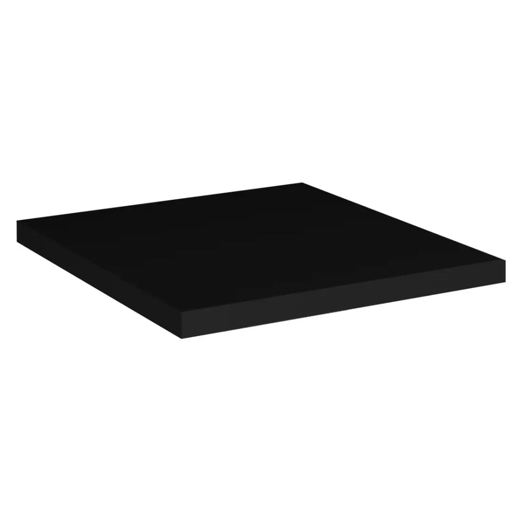Piano lavabo VANO – L30 × P40 cm – Nero opaco – Da appoggio – Elemento complementare compatto