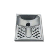 Wc turca da appoggio inox