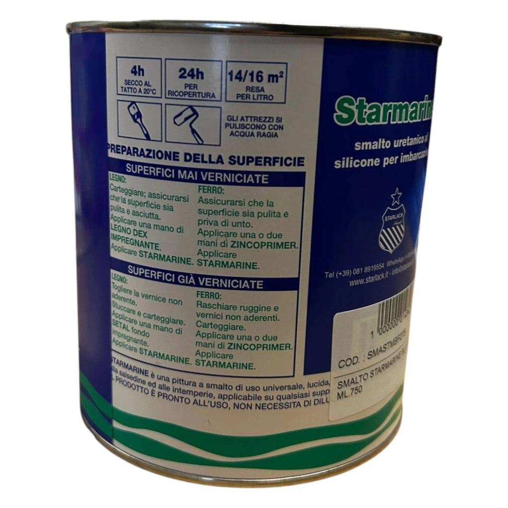 SMALTO PROFESSIONALE STARMARINE COLORE BLU FONDALE 750ML