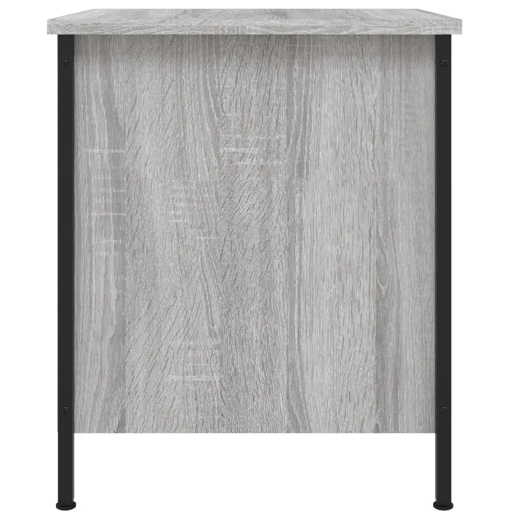 Comodini 2 pz Grigio Sonoma 40x42x50 cm in Legno Multistrato 825940