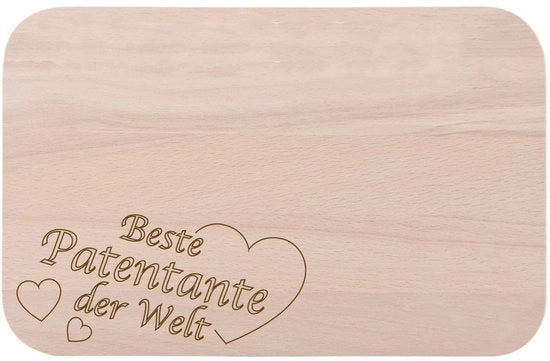 Scultura da colazione con incisione "Miglior Pepe-madre del mondo" come regalo - di legno - idea regalo ideale per compleanni o Natale