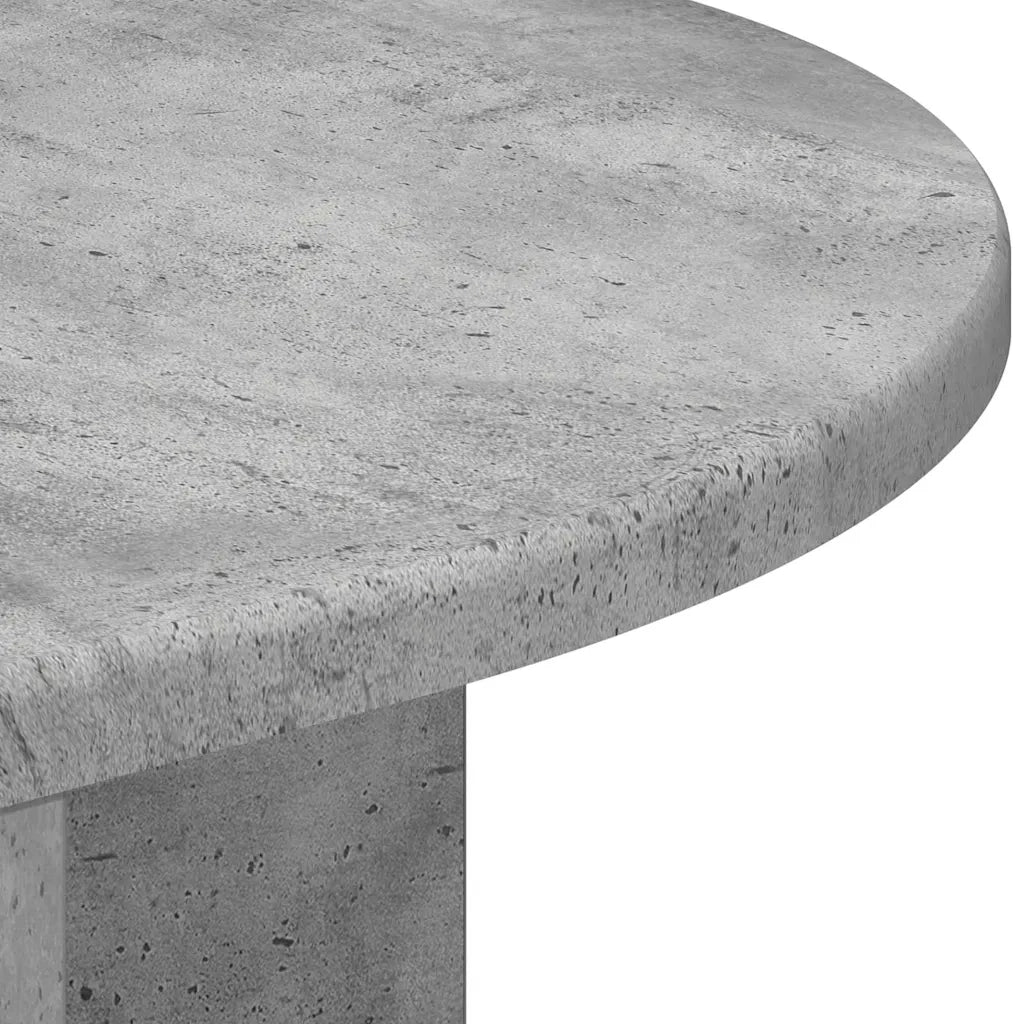 Tavolino Grigio cemento 39,7 x 39,7 x 60 cm Legno multistrato 891133