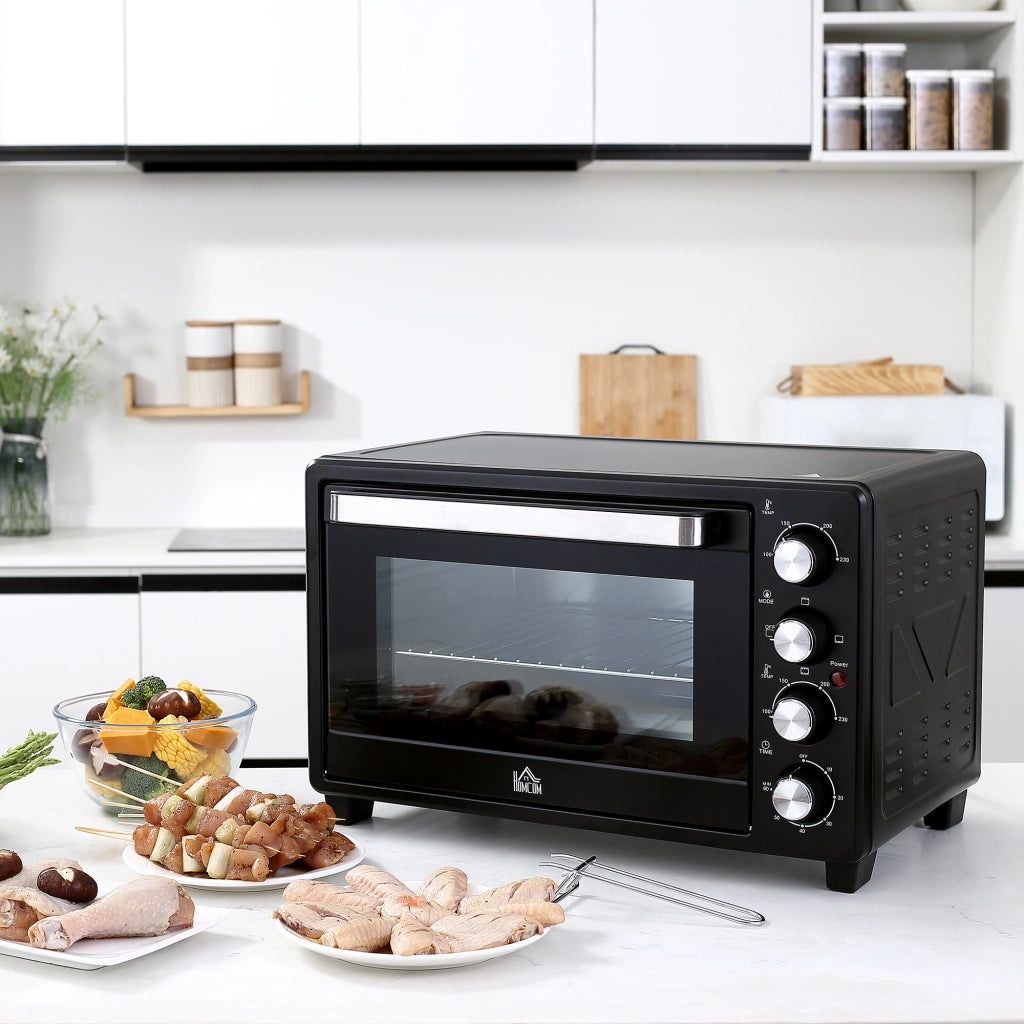 Forno Elettrico 32L 1600W ¨C Minimal ¨C Nero 52.2x38.1x33.5 cm