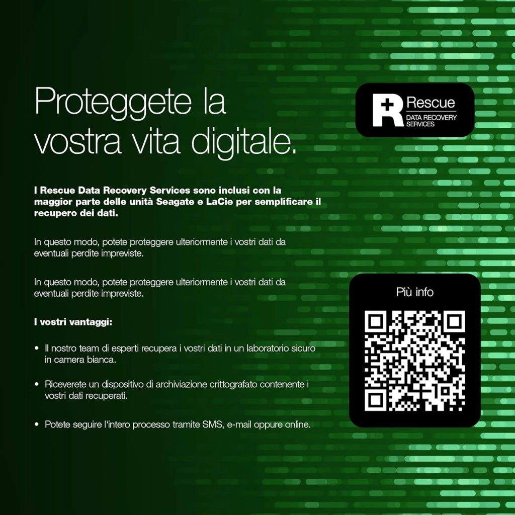 IronWolf 8TB, Unità disco interna, per NAS RAID, NAS, 3.5", SATA 6 GB/s, 7200 RPM, FFP, Data Rescue Service (ST8000VNZ02)