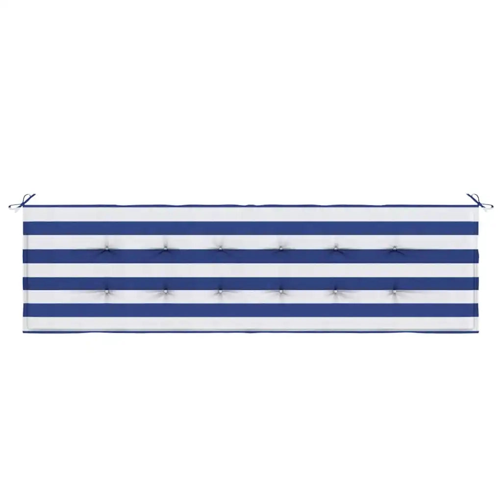 Cuscino per sedie | Cuscino per Panchina Quadro Nero 150 x 50 x 3 cm Tessuto Oxford