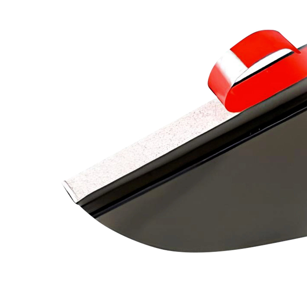 Deflettore Pioggia per Specchietto Retrovisore Auto Fissaggio Adesivo Solido Nero / Rosso Avizar
