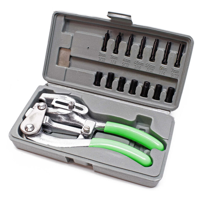 Set di pinze da taglio per carrozzeria da 16pz. per la punzonatura di lamiere