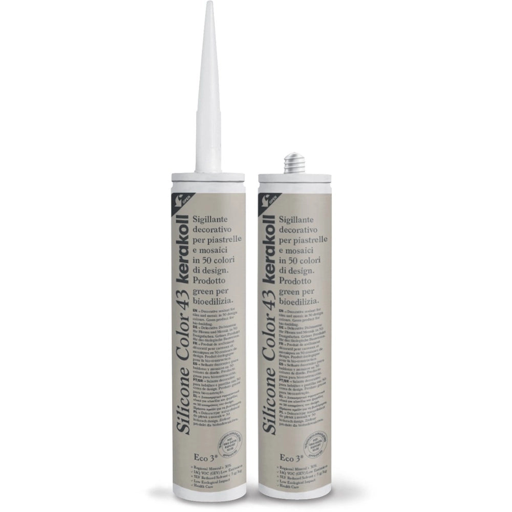 Silicone sigillante decorativo piastrelle mosaici giunture fughe colorato 310 ml *** colore- n 43, confezione 1