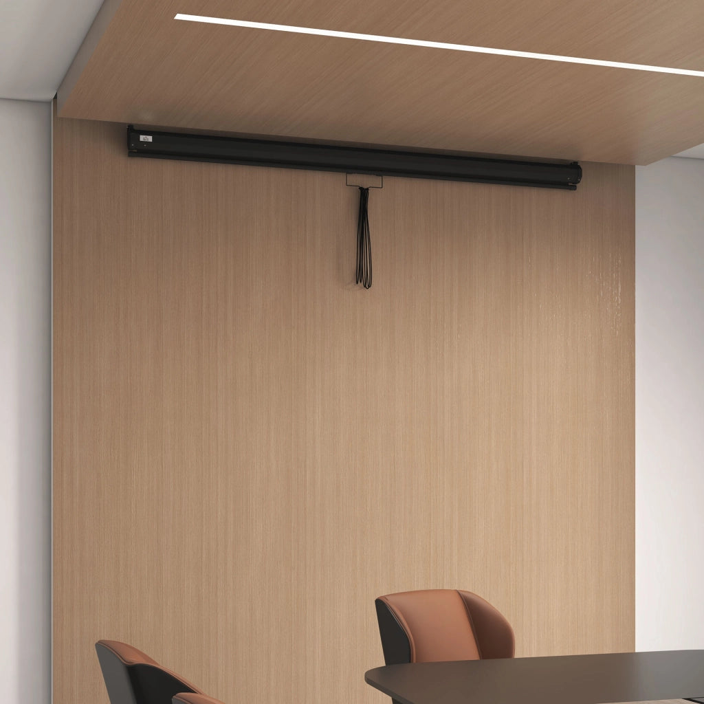 Telo Proiettore 100 Pollici Regolabile a Soffitto e Parete ¨C zephmum ¨C 203x152cm Bianco e Nero