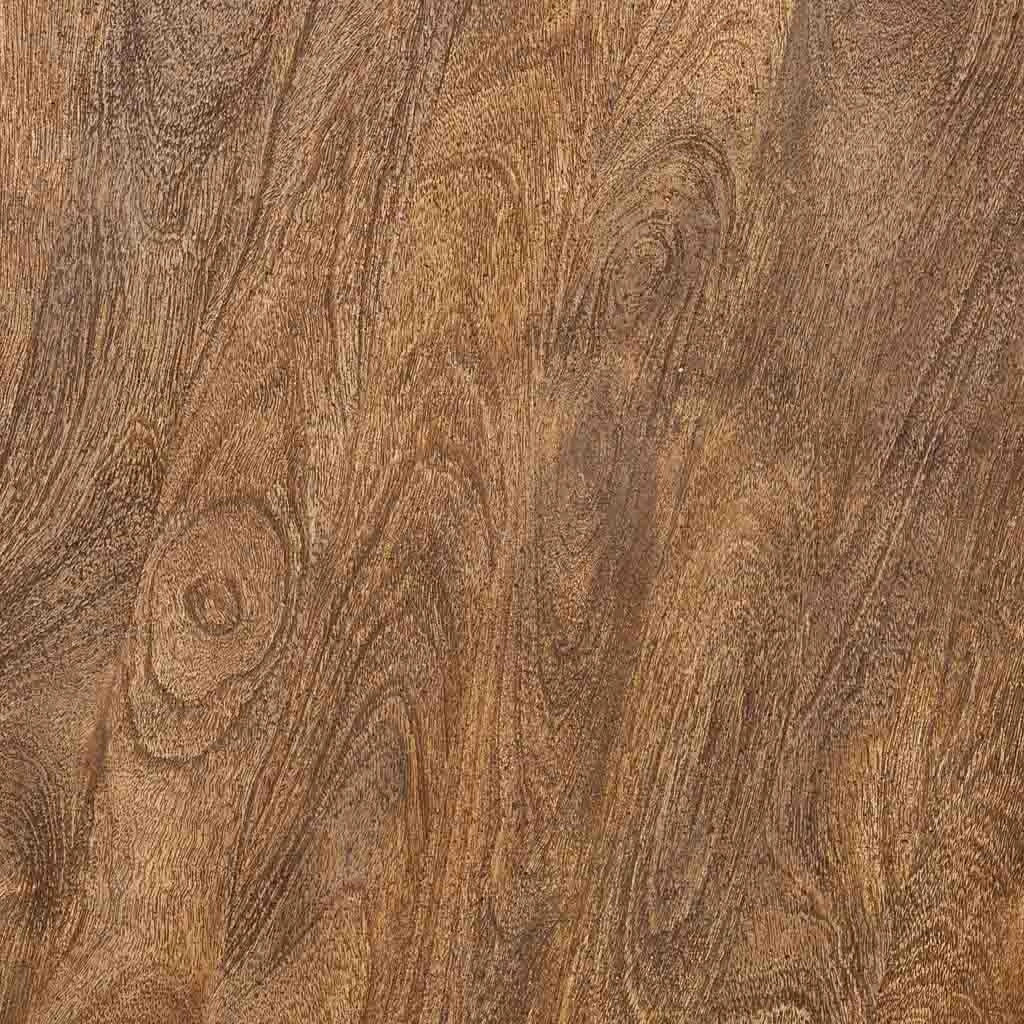 Tavolino da caffè in legno marrone 95x95x48h cm