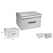 Trade Shop - Scatola Box Salvaspazio Portatutto Contenitore Armadi Organizer 60x50x40cm 53030 -