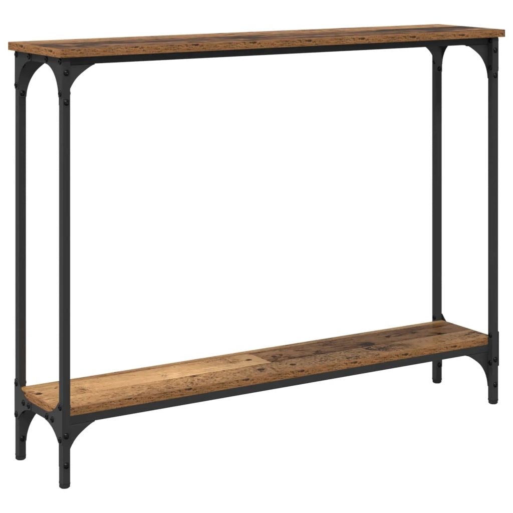 Tavolo consolle Legno vecchio 100 x 22,5 x 75 cm