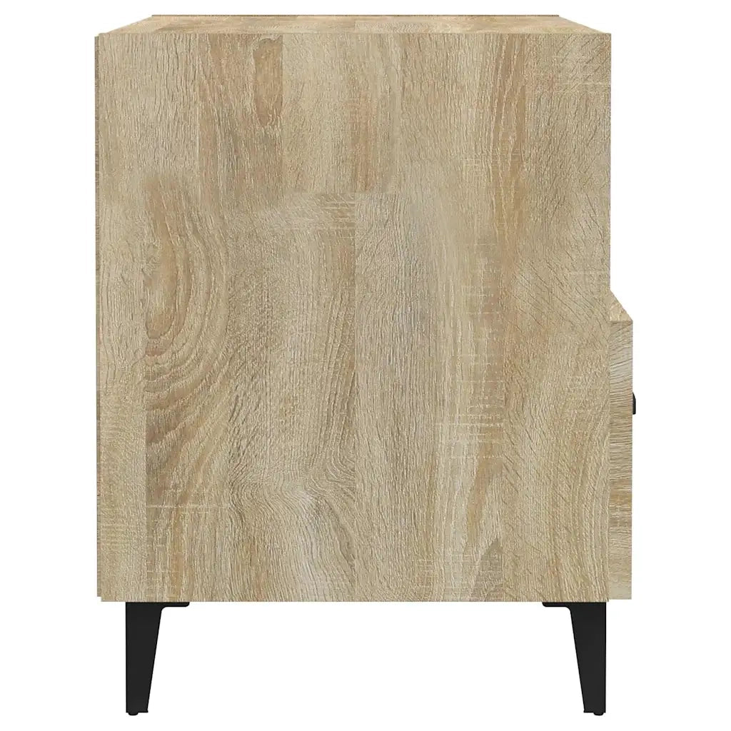 Comodino Rovere Sonoma in Legno Multistrato cod mxl 30390