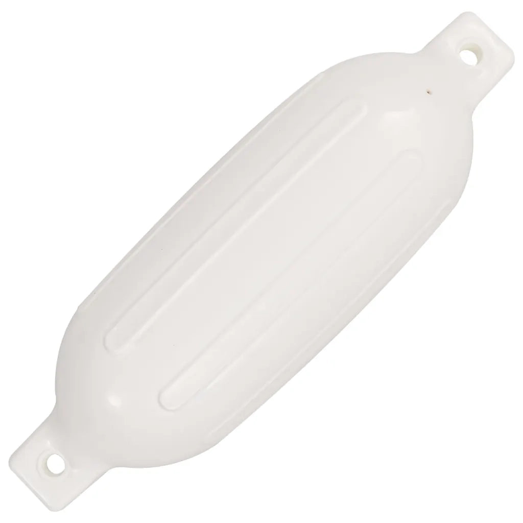 Paraurti per Gommone 4 pz Bianchi 58,5x16,5 cm in PVC 92386