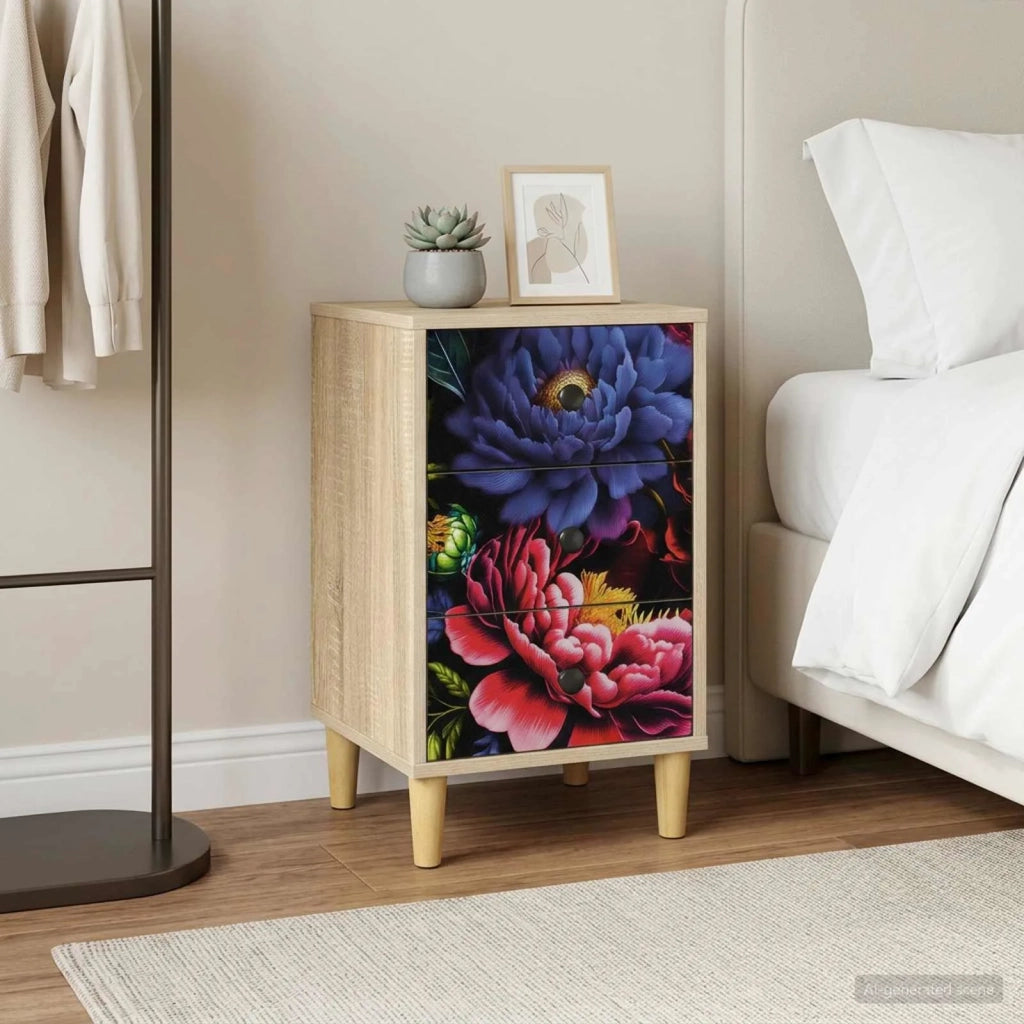 Armadio da Notte KIEL 2 pz Rovere Sonoma 36 x 33 x 60 cm 8007298
