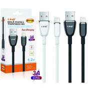 Trade Shop - Cavo Ricarica Veloce Trasferimento Dati Iphone 8pin Lightning Usb 3a 1.2mt Ip7724 -