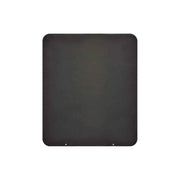 Pedana salvapavimento sotto stufa a legna e pellet in acciaio 70x60 cm