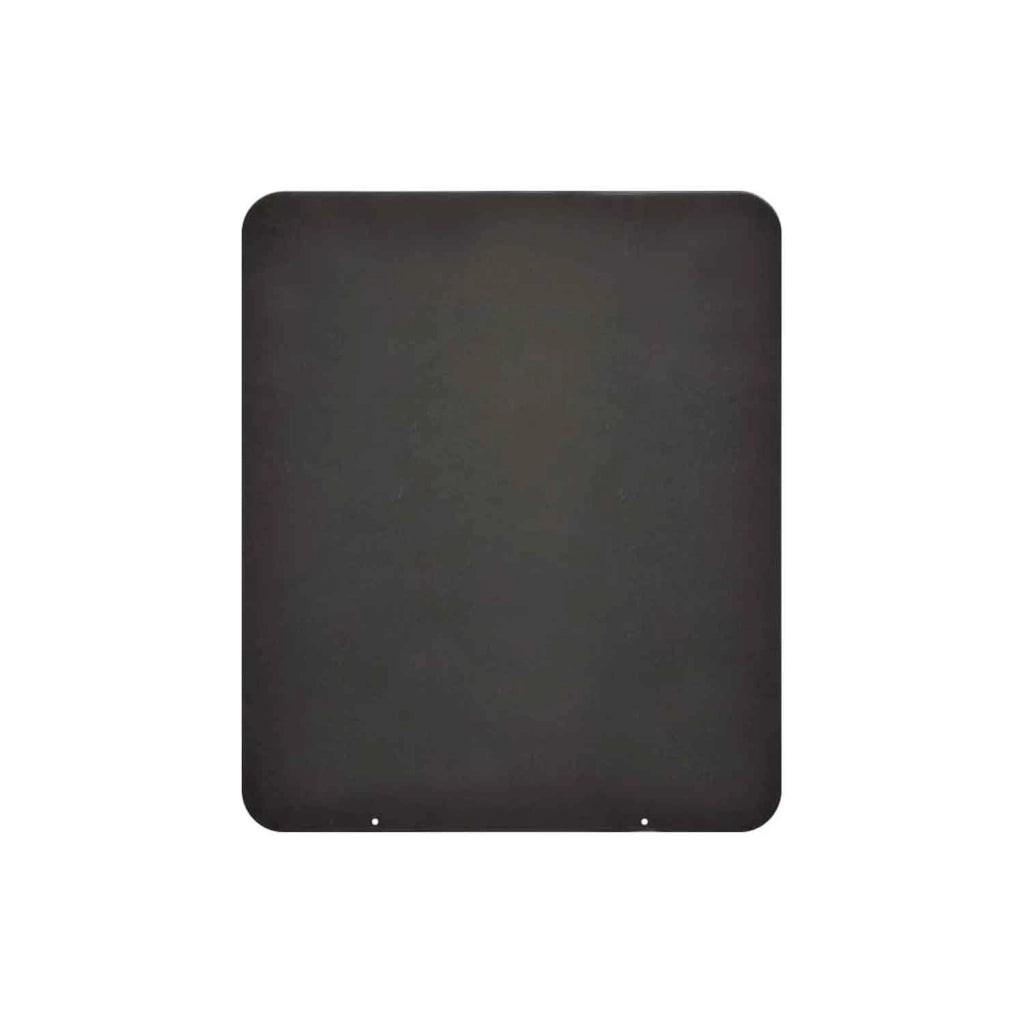 Pedana salvapavimento sotto stufa a legna e pellet in acciaio 70x60 cm