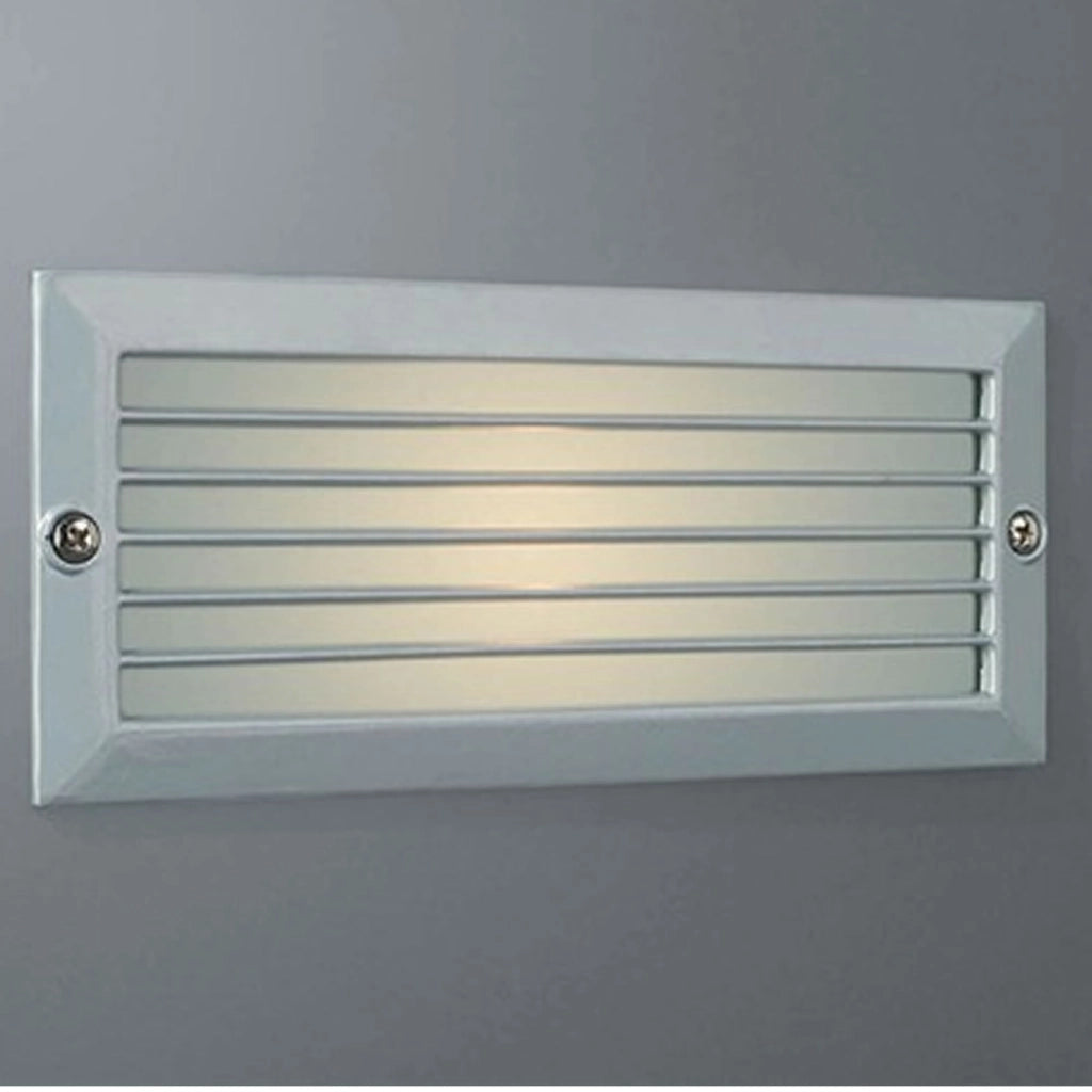 Padova applique incasso c/griglia alluminio 40w