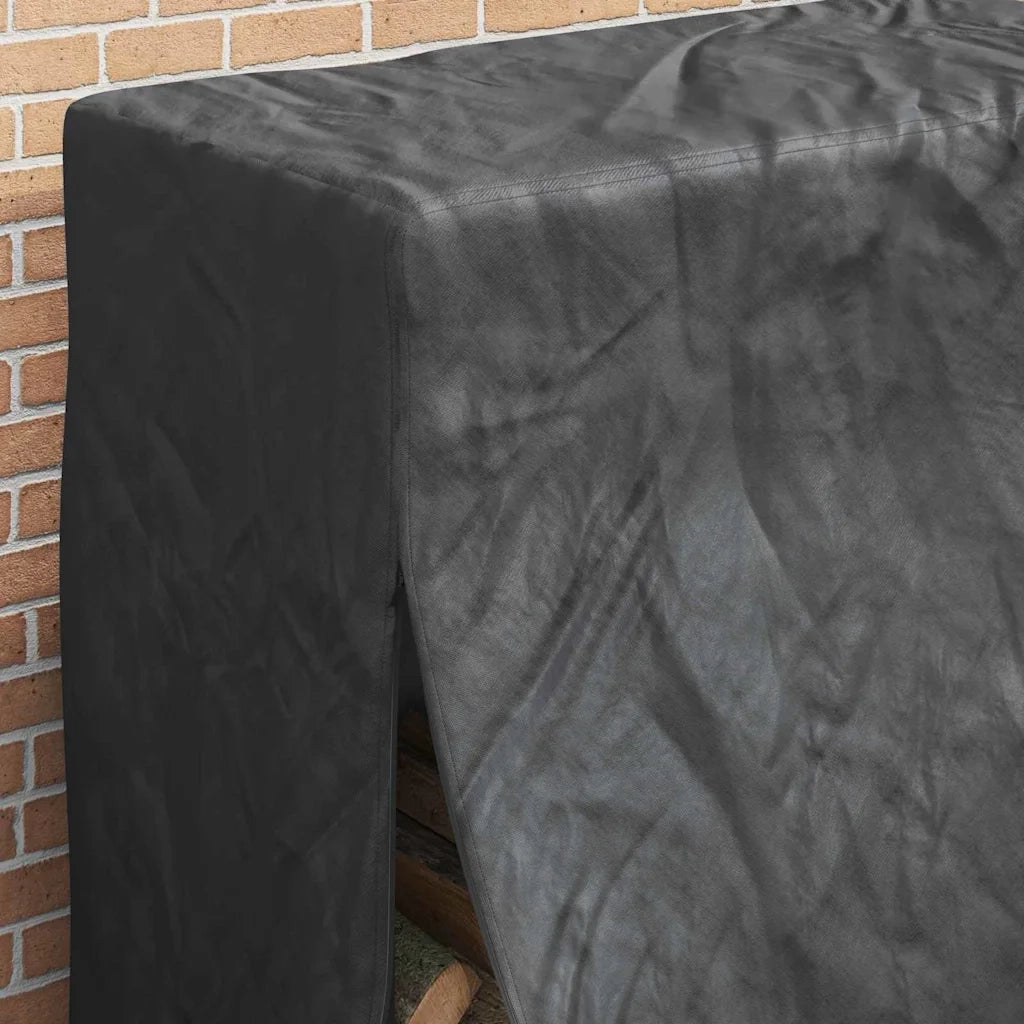 Copertura per portalegna Tinta unita Nero Tessuto Oxford 600D 4105899
