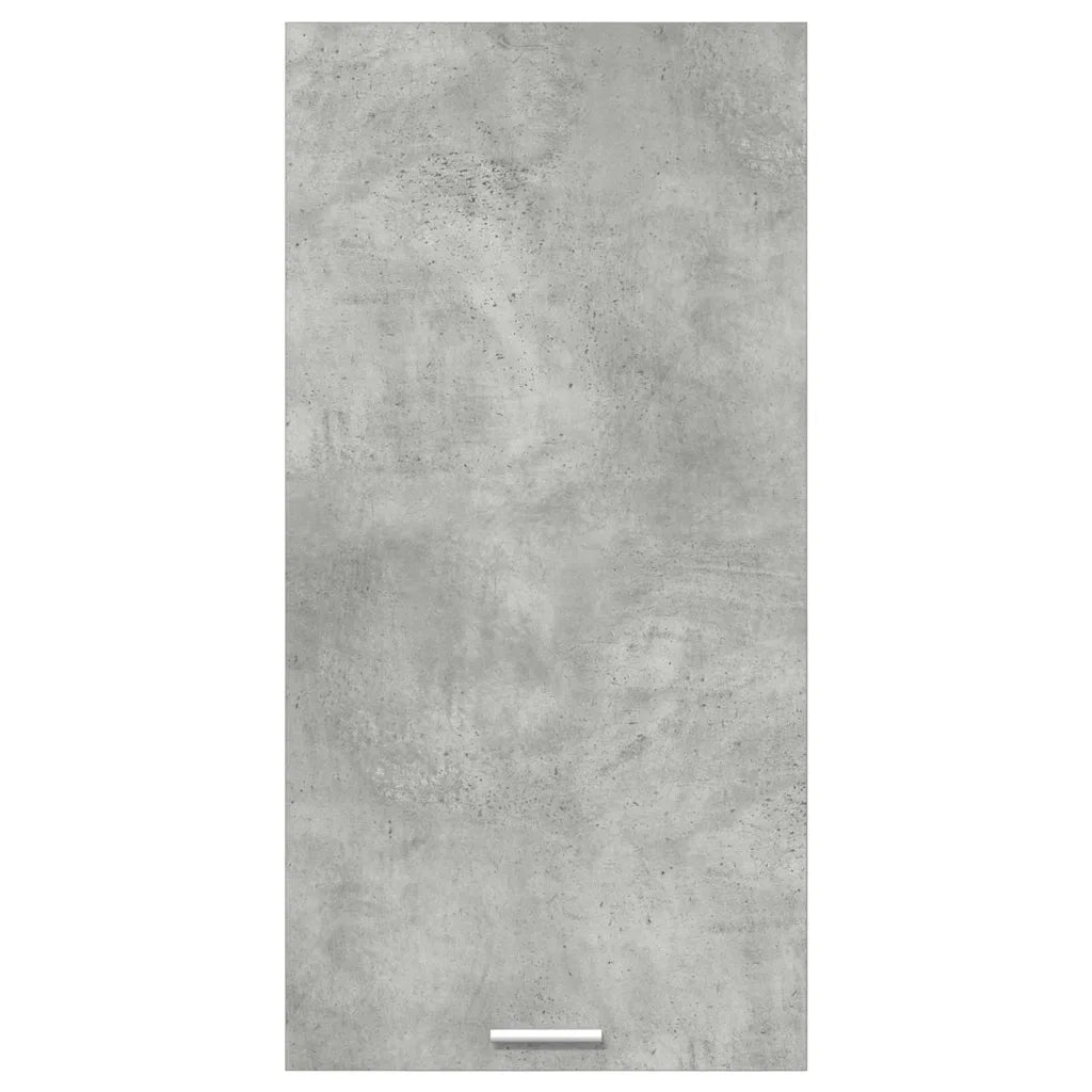 Armadio pensile Grigio Cemento e Bianco 50 x 31 x 100 cm 884349