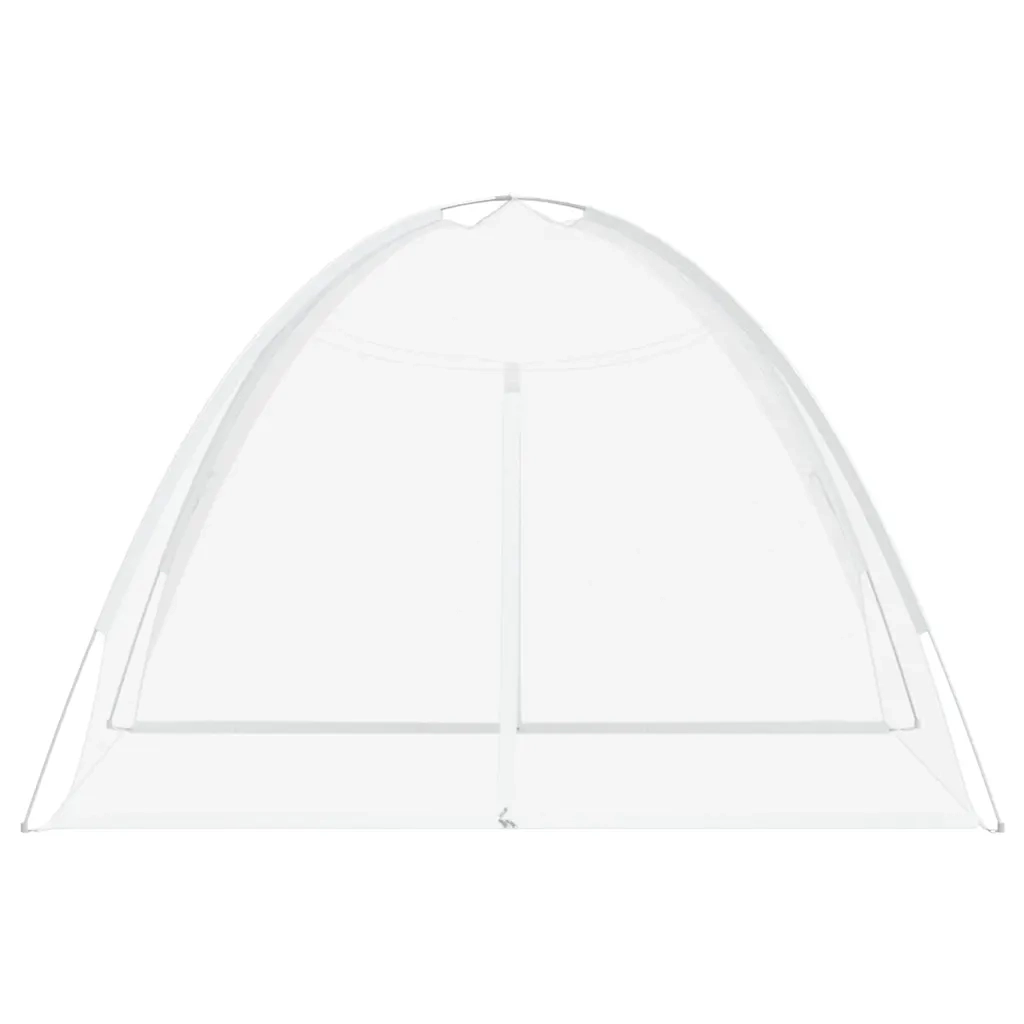 Zanzariera Mongolia con Porte 220 Rete Bianco 200x180x135 cm