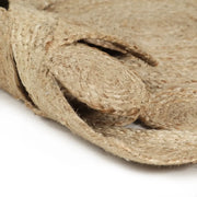 Tappeto Lavorato a Mano in Juta Intrecciata 240 cm 133713
