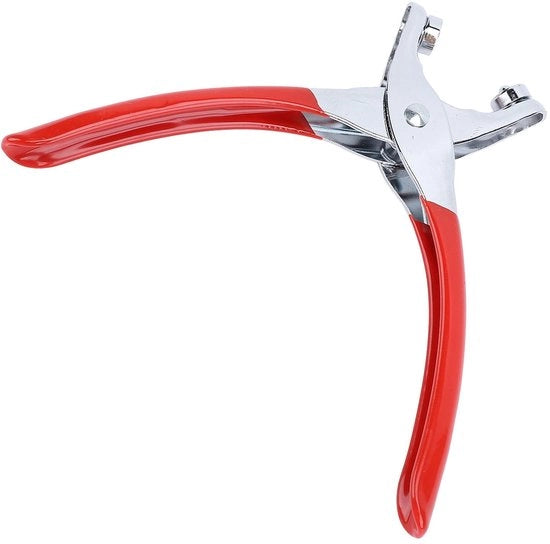 Set di apertura di porte 600 occhi - Manubrio - Perforatrice di porte - Chiave a gas per serrature - Portatile - Manubrio in acciaio con impugnature in plastica - Set di apertura di porte