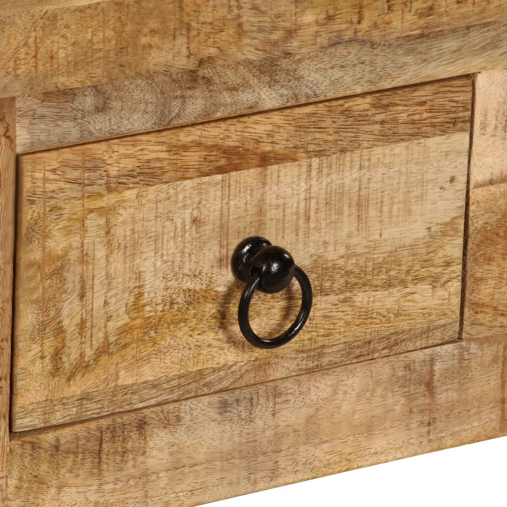 Tavolino da Salotto 90x45x35 cm in Legno Massello di Mango 247326