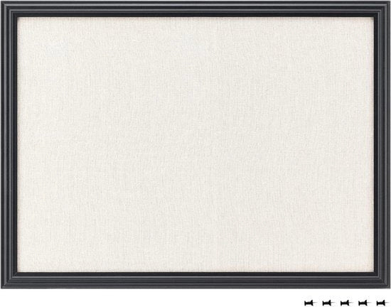 Pannello multifunzionale - Tavolo decorativo per la memoria - 1 pezzo - Lino - 58 x 43 cm